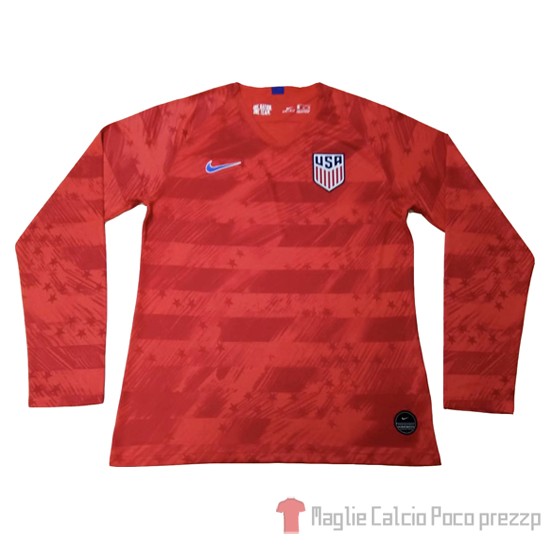 Maglia Stati Uniti Away Manica Lunga 2019 - Clicca l'immagine per chiudere